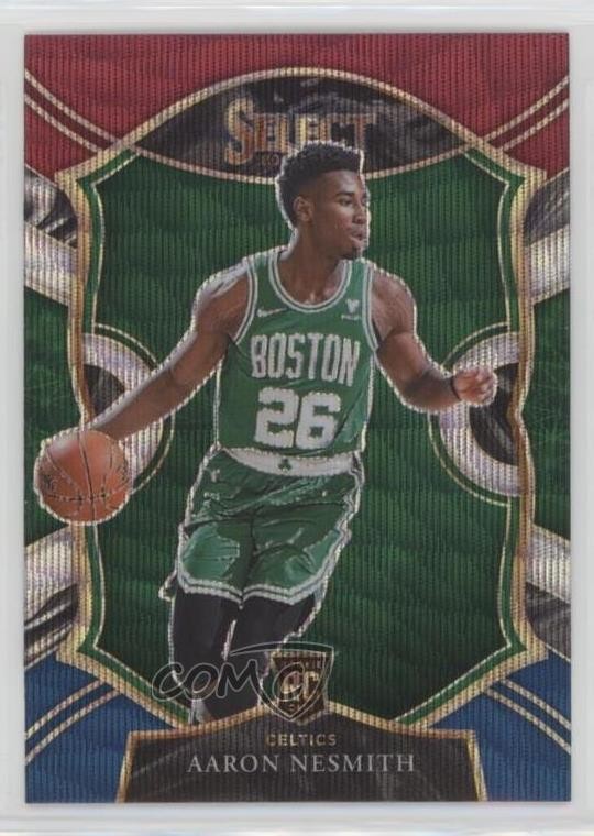 2020-21 Panini Select Concourse Tri-Color Prizm Aaron Nesmith #74 07a0