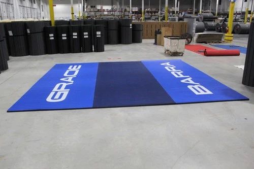 16' x 18' x 1 1/4" Dollamur Flexi-Roll Wrestling Mat READ DESCRIPTION #6063