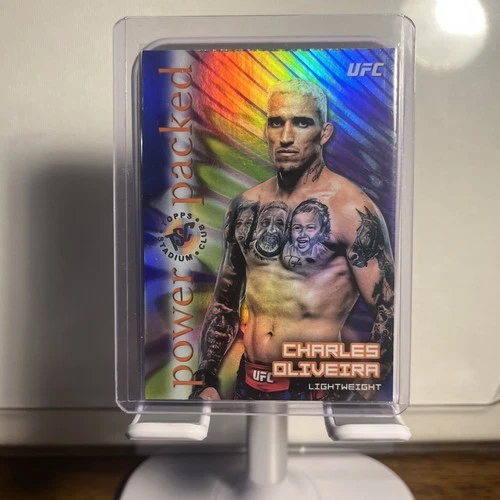 Topps 2025 Stadium Club Power Packed Charles Oliveira PD-7 UFC MMA