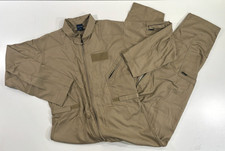 NWOT LARGE REG PROPPER POLY COTTON TWILL 27/P FLYERS COVERALL AIR FORCE TAN