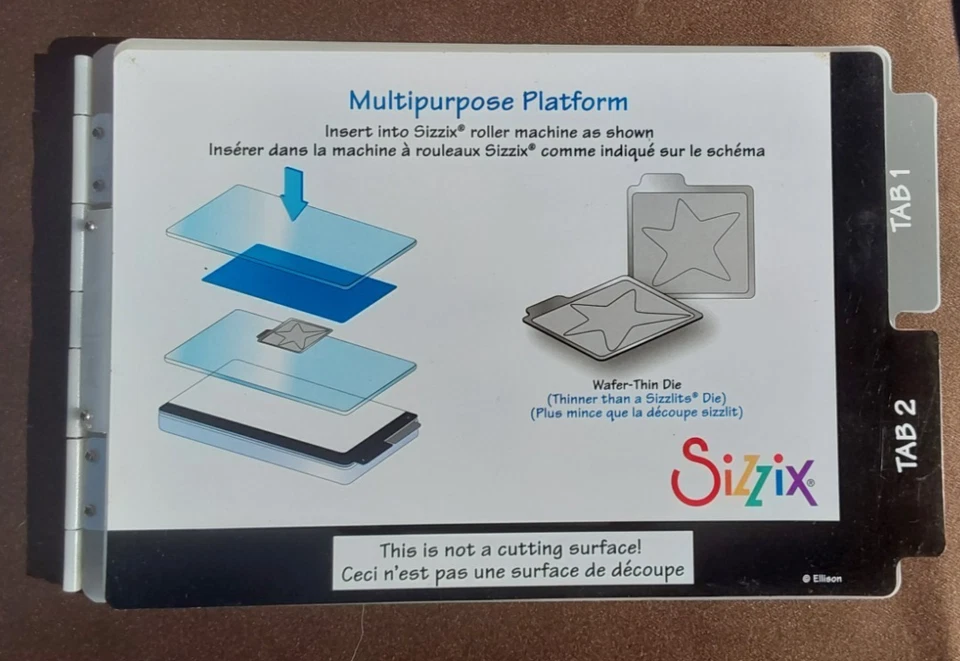 Máquina de corte y estampado Sizzix Big Kick Shape MODELO 02 CON PLATAFORMAS Foto 4 de 4