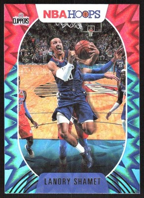 2641H 2020-21 Hoops #9 Landry Shamet Teal Explosion