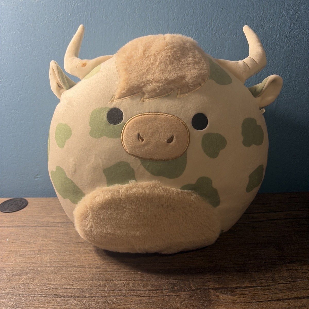 71P-5mk4WaL.jpg_BO30,255,255,  Celestine highland cow squishmallow large plush toy squishy 20” New nwt main image 2
