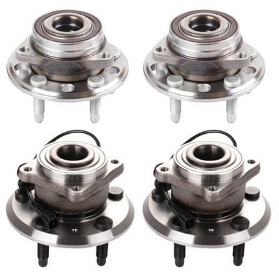 4x Front Rear For Chevrolet Equinox 2010-2017 513288, 512440 Wheel Hub Bearings