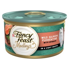 Purina Fancy Feast Wet Cat Food, 3 Ounce (Pack of 24), Wild Salmon Florentine  14.52 per gallon