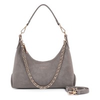 Seidenfelt Rena Schultertasche 30Cm #SDF-1109-348 (Grey)