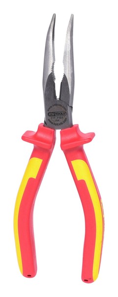 Ks Tools Ergotorque Vde Flachrundzange, Gebogen, 205 Mm - 117.1121-image