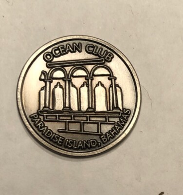 Ocean Club Paradise Island Bahamas.... Golf Ball Marker
