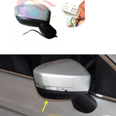 Unpainted Right Rearview Mirror Assy 5-Pins For Mitsubishi Eclipse Cross 17-20s