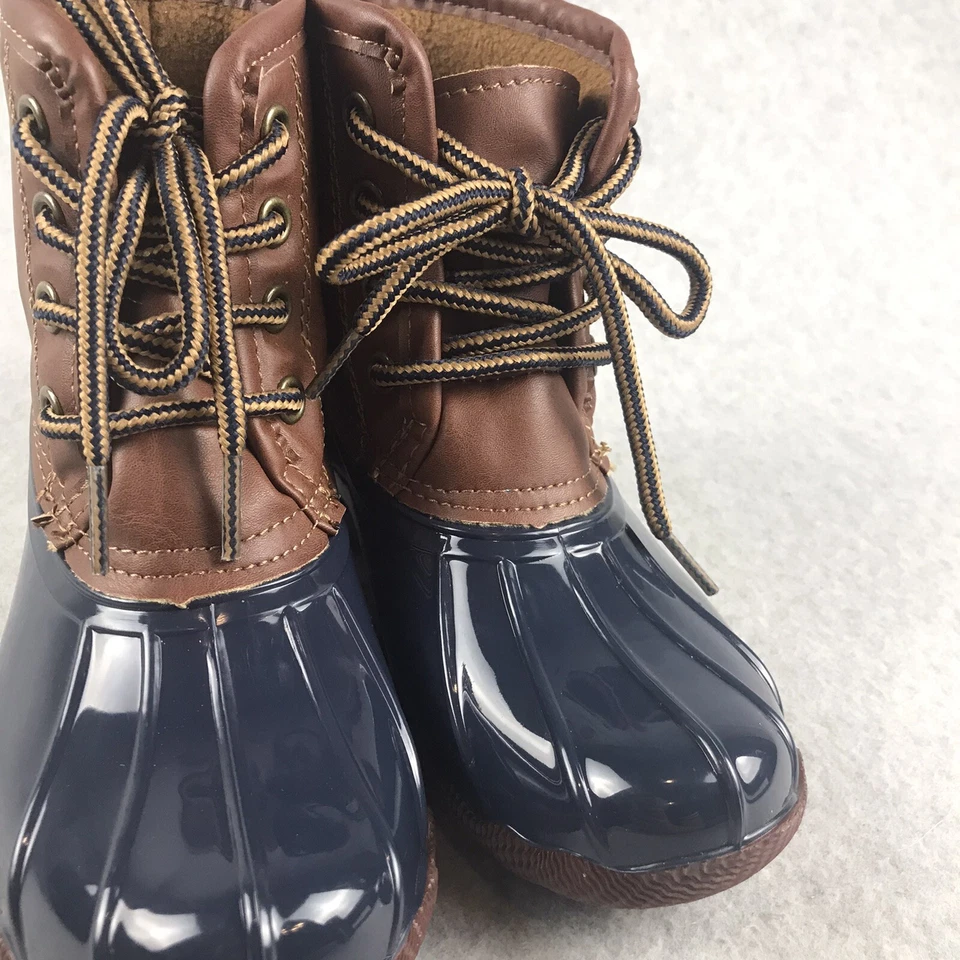 Josmo Niños Puntera de Pato Botas Aisladas Invierno Nieve Lluvia 13 Juventud Forro Polar Foto 4 de 4