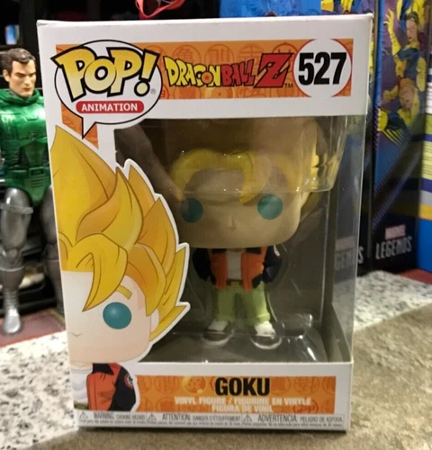 FUNKO POP! ANIMATION GOKU #527 NIB DRAGON BALL Z CASUAL NEW SUPER SAIYAN