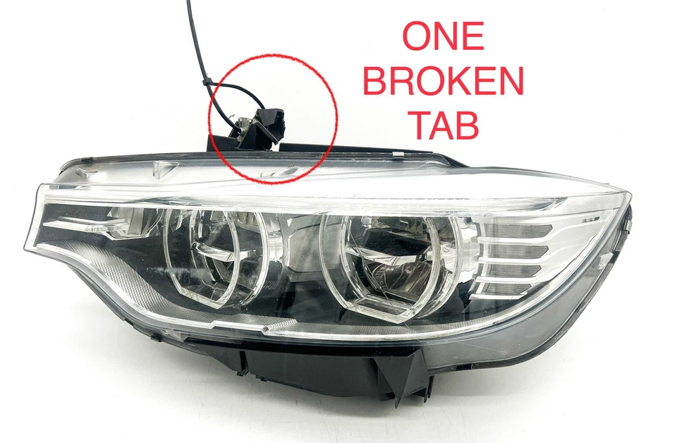 14-17 BMW SERIE 4 IZQUIERDO CONDUCTOR LH DESNUDO ADAPTATIVO LED FARO OEM 7399113-02 Foto 2 de 4