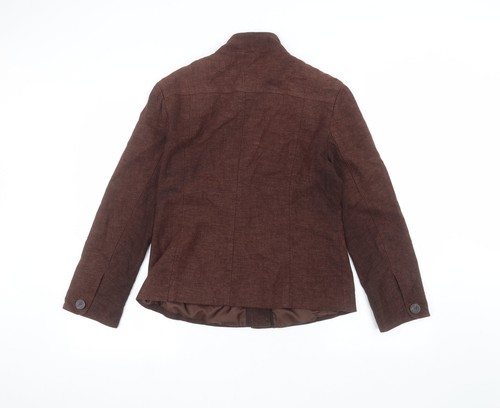 M&Co Womens Brown Jacket Size 10 - Picture 2 of 12