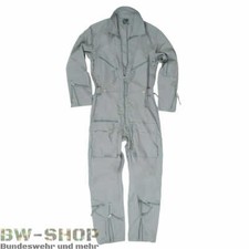 BUNDESWEHR FLIEGERKOMBI GRAU NEU BW PILOTENKOMBI ARBEITSKOMBI OVERALL KOMBI