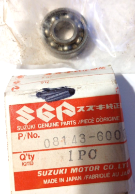 Suzuki JR50, FZ50 Bearing NOS 08143-60007 (L-7152) | eBay