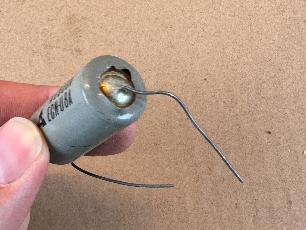 NOS Vintage Matsushita .033 uf 800v Oil Capacitor PIO Guitar