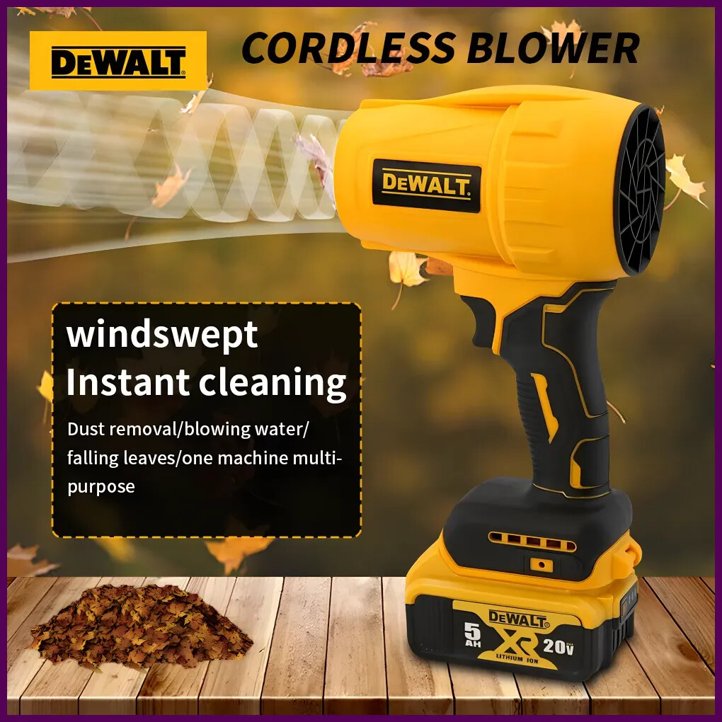 Cordless Electric Dust Blower 20V High Power Portable Tool for