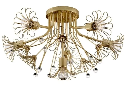 Visual Comfort KS 4311G - Kate Spade Keaton 6 Light Flush Mount Ceiling Light  - Picture 18 of 18