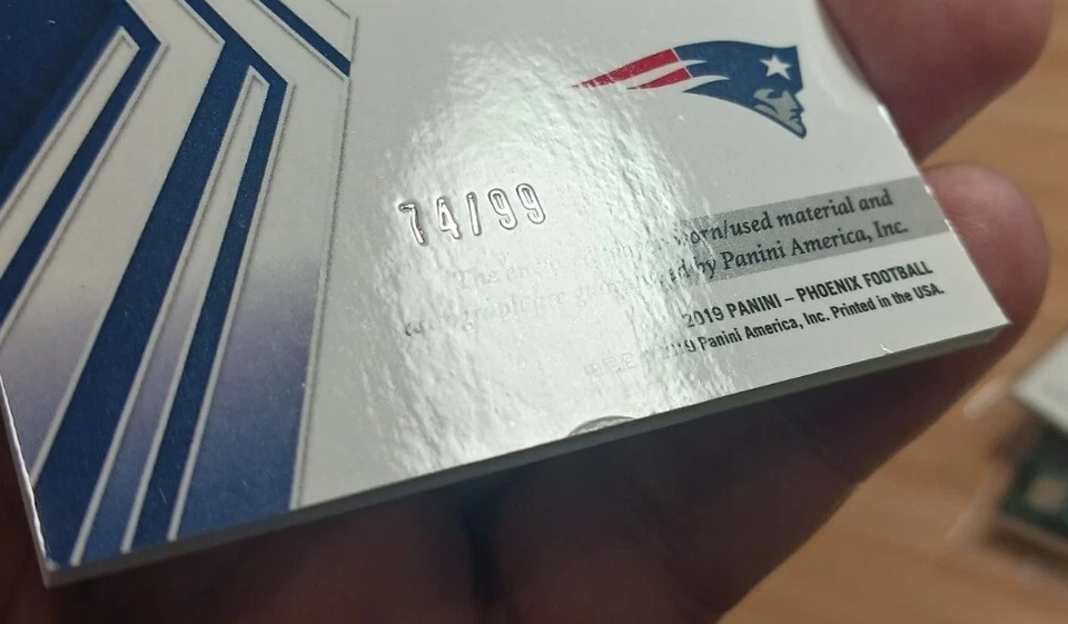 2019 Phoenix Rising N'Keal Harry Autograph Football Ball /99 Rookie Card Auto RC - Image 4 of 4