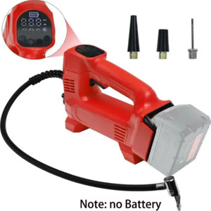 Electric Cordless Air Pump Inflator LCD Air Compressor for Car for Milwaukee 18V