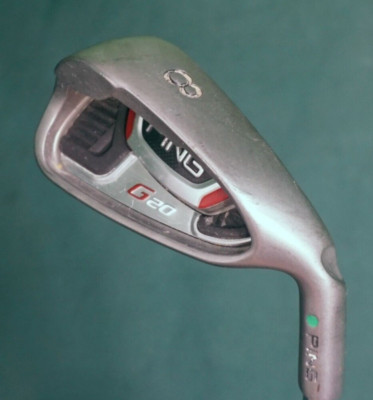 Ping G20 Green Dot 8 Eisen Senior Stahlschaft Ping Grip