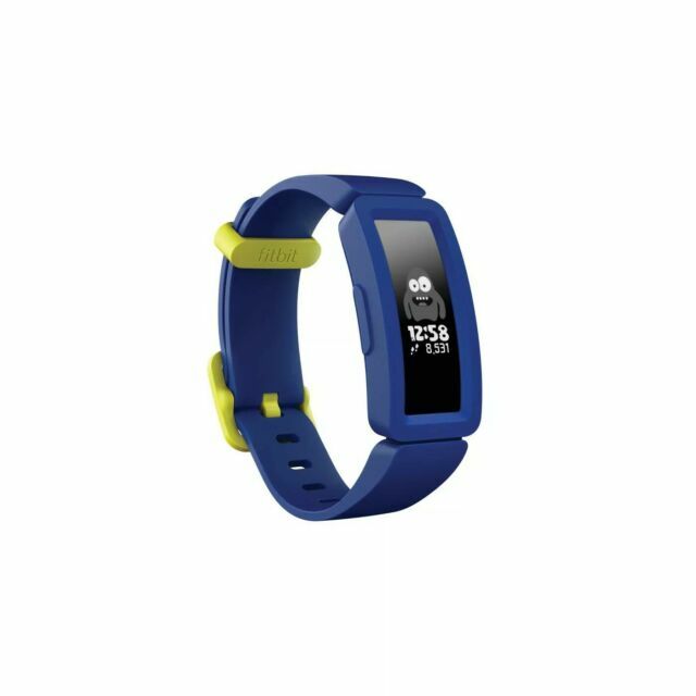 Fitbit FB414BKBU Bluetooth Activity Tracker Night Sky/Neon