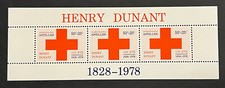 Travelstamps: Netherlands Antilles SS Red Cross Henry Dunant MINT MOGLH