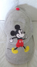Kid's Unisex - Disney Mickey Mouse - Adjustable - Gray - Cotton Hat / Cap