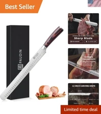 Luxury 12-Inch Razor Sharp Brisket Slicing Knife – Perfect for Meat Lovers