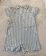 Janie and Jack Vintage Easter Romper. Size 12-18 months. GUC