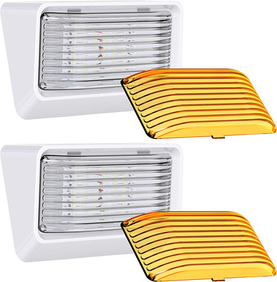 Leisure LED RV Exterior Porch Utility Light - 12V 280 Lumen Lighting Fixture. 