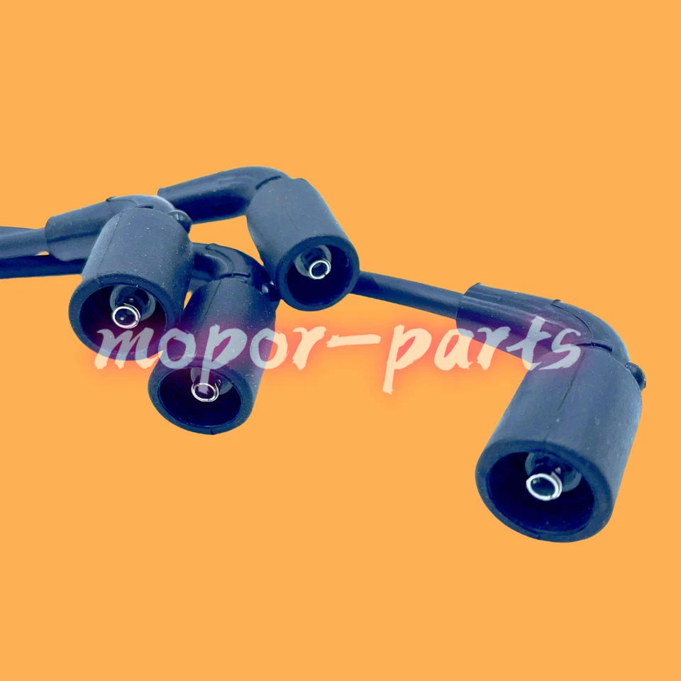 OEM 4x Spark Plug Wire Set for Chevrolet Aveo 04-08 Aveo5 Pontiac Daewoo L4 1.6L - Image 4 of 4