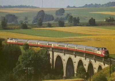 AK · Diesel-Triebwg. BR 601 (VT 11.5) - DB - Unadingen/Schwarzw. - 1985 (102.06)