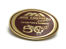 Mid America Designs Pin Corvette Parts & Accessories Gold Tone