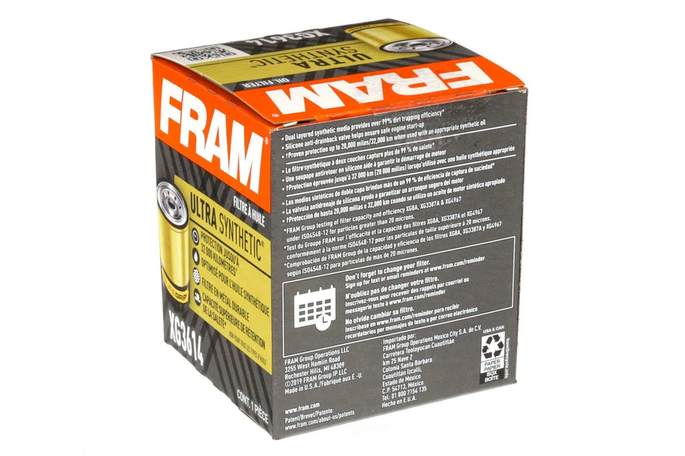 Premiumium Oil Filter   Fram   XG3614 Foto 3 de 4