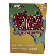 32 Piece Mini Plush Animal Toy Set, Cute Small Animals Plush Keychain Decorat...