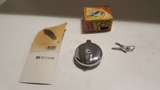 Tappo serbatoio carburante Citroen DS Squalo in acciaio con doppia chiave epoca