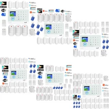 V35 US 4G+WiFi Tuya APP Wireless Home Security Alarm Burglar System+Alexa+Google