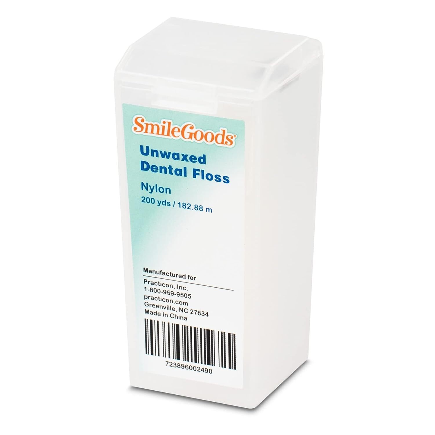 Unwaxed Dental Floss, 200 Yards eBay