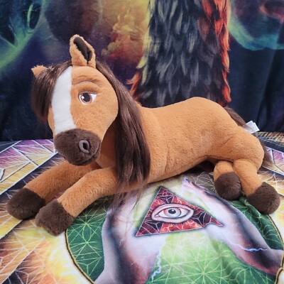 Spirit Plush Horse Large Laying Down 2020 Dreamworks 18