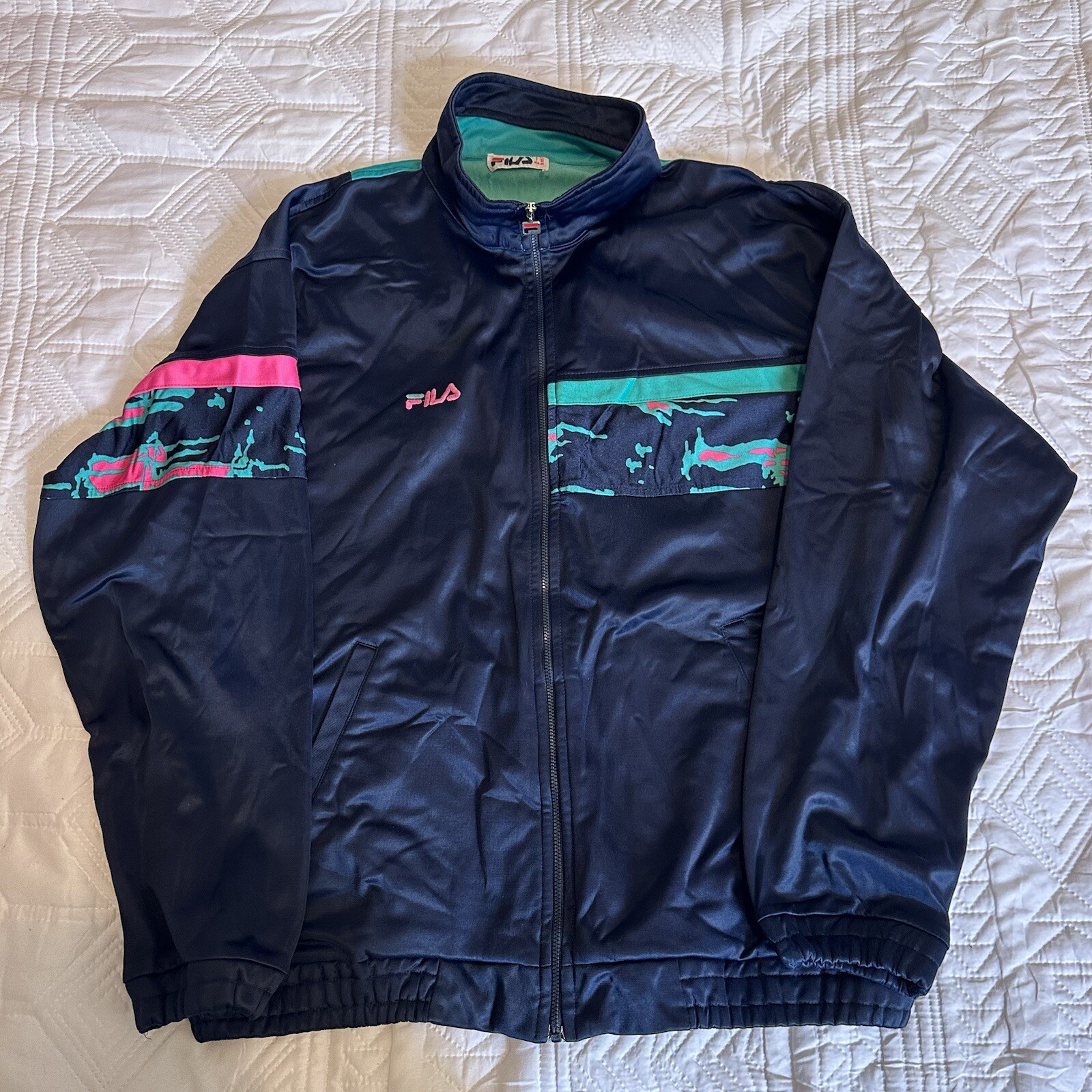 Giacca da pista Fila navy