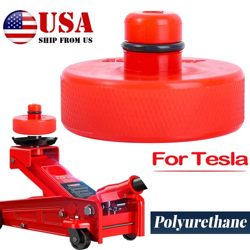 Red Jack Pad For Tesla Model 3 S X Y  Lifting Adapter Pinch Weld Stand Puck Lift