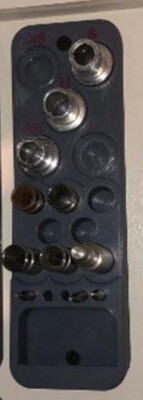 Dillon 650/750 Casefeed Bushing & Powder Funnel Rack **FREE SHIP**
