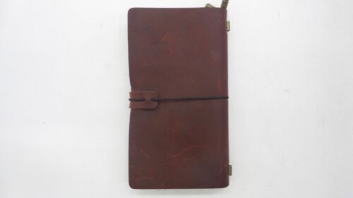 Robrasim diario in pelle ricaricabile antico quaderno da viaggio fatto a mano - Foto 6 di 11