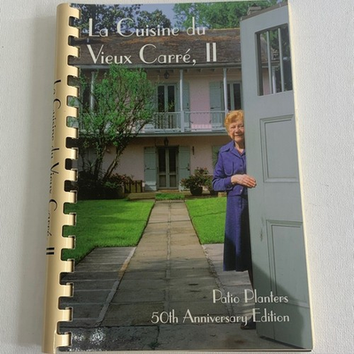 #ad La Cuisine Du Vieux Carre Patio Planters New Orleans Louisiana Creole Cajun $75.00