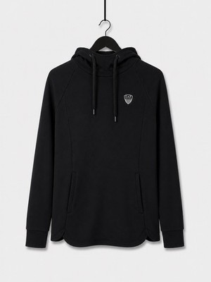 ARMANI EA7 Hoodie - Medium - Black - Great Condition - Women s