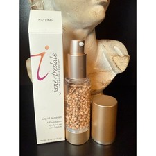 Jane Iredale Liquid Minerals A Foundation Natural 30ml 1.01 fl oz New in Box