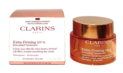 Clarins Extra-Firming Day Cream for All Skin Types SPF 15 1.7oz