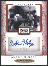 2021 SAGE HIT Autographs Red #A119 Andre Mintze TW1053