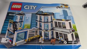 Lego 60141 City Police Station, Bags Sealed, Missing Bag 1, 3/6 Instruction book